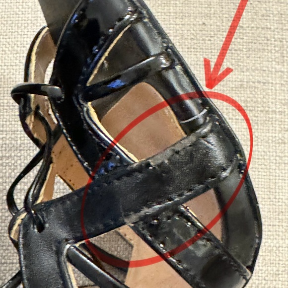 NEW “Prabal Gurung for Target” black women’s strapped heels size 8 (no box) - Picture 13 of 16